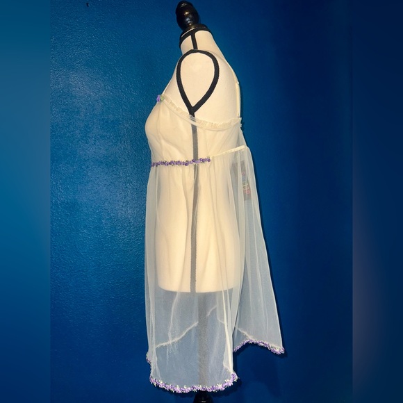 dELiA*s Sheer Mesh Babydoll Dress - Picture 3 of 9